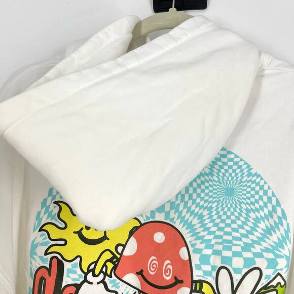 Daydreamer Flyer Oversized Mushroom Hoodie Sweatershirt Size XS - Picture 3 of 8